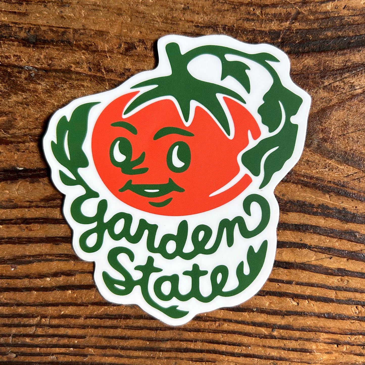 NJ New Jersey Garden State Vinyl Decal