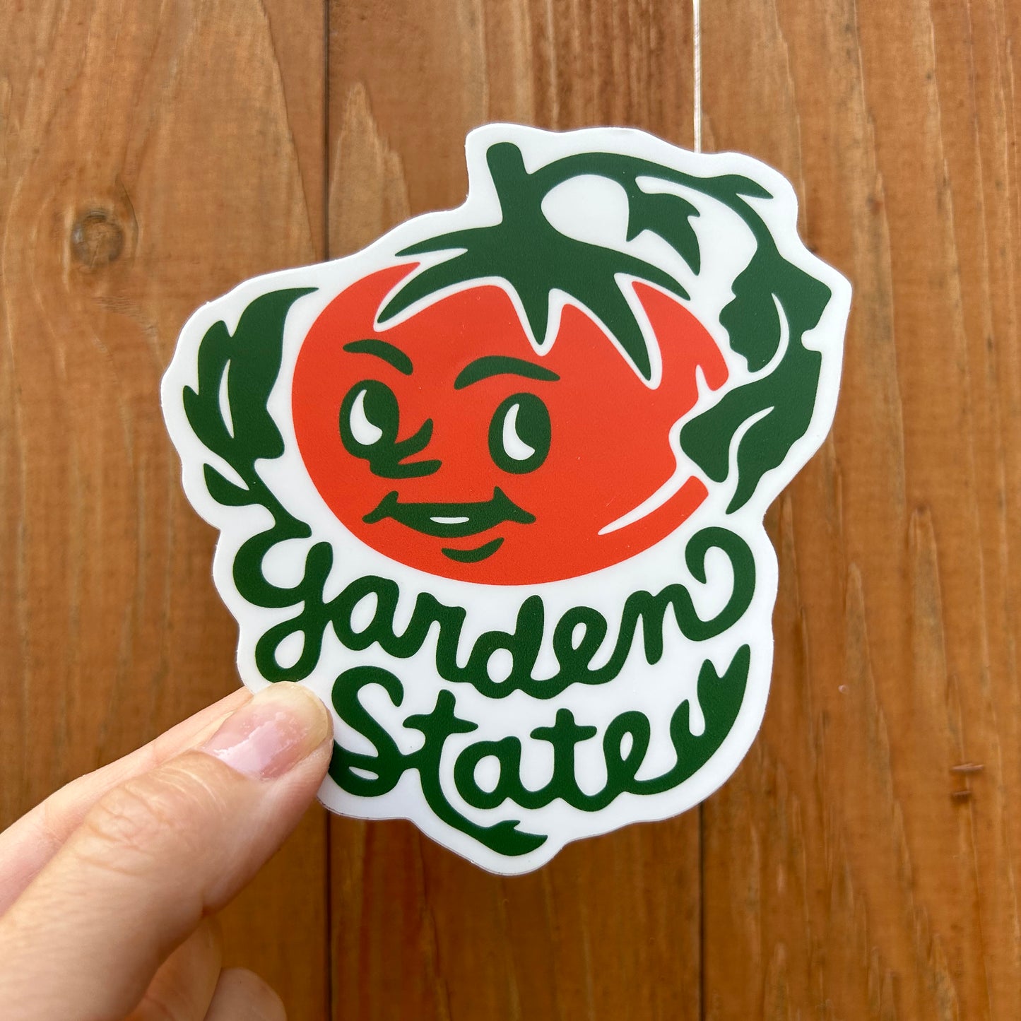 NJ New Jersey Garden State Vinyl Decal