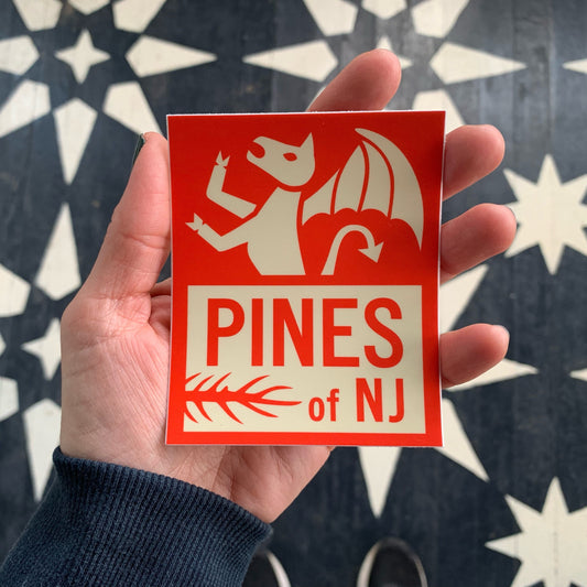 NJ Pines of New Jersey Vinyl Decal