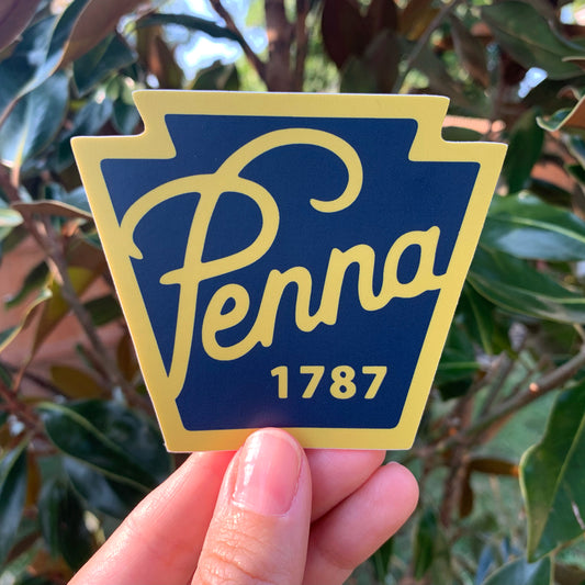 Pennsylvania Penna Keystone Vinyl Decal