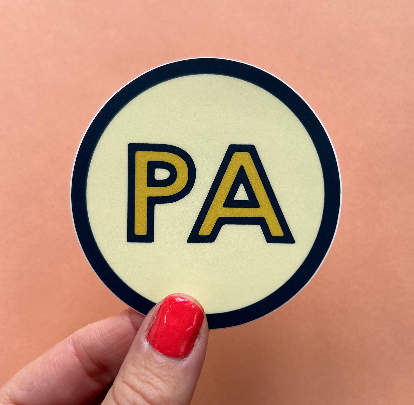 Pennsylvania PA Retro Vinyl Decal