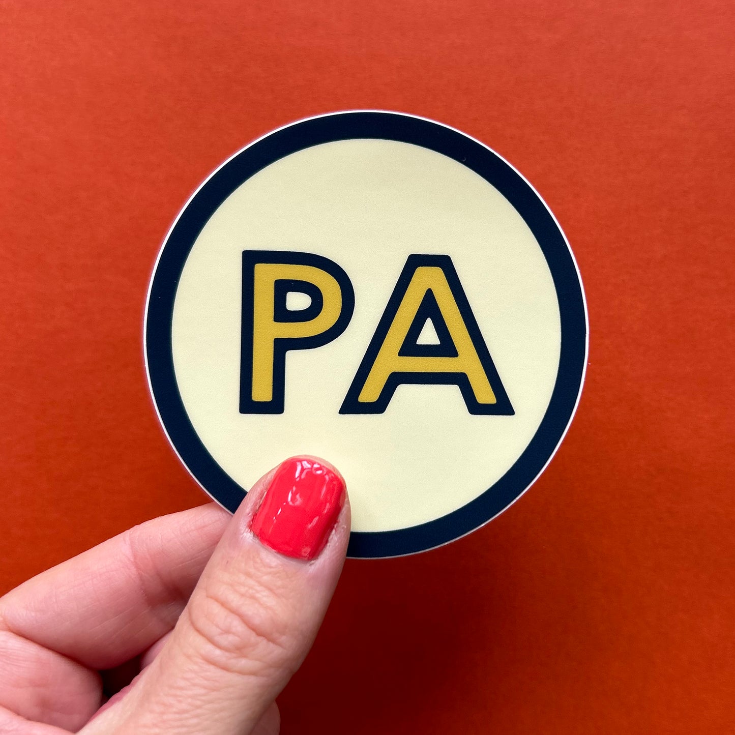 Pennsylvania PA Retro Vinyl Decal