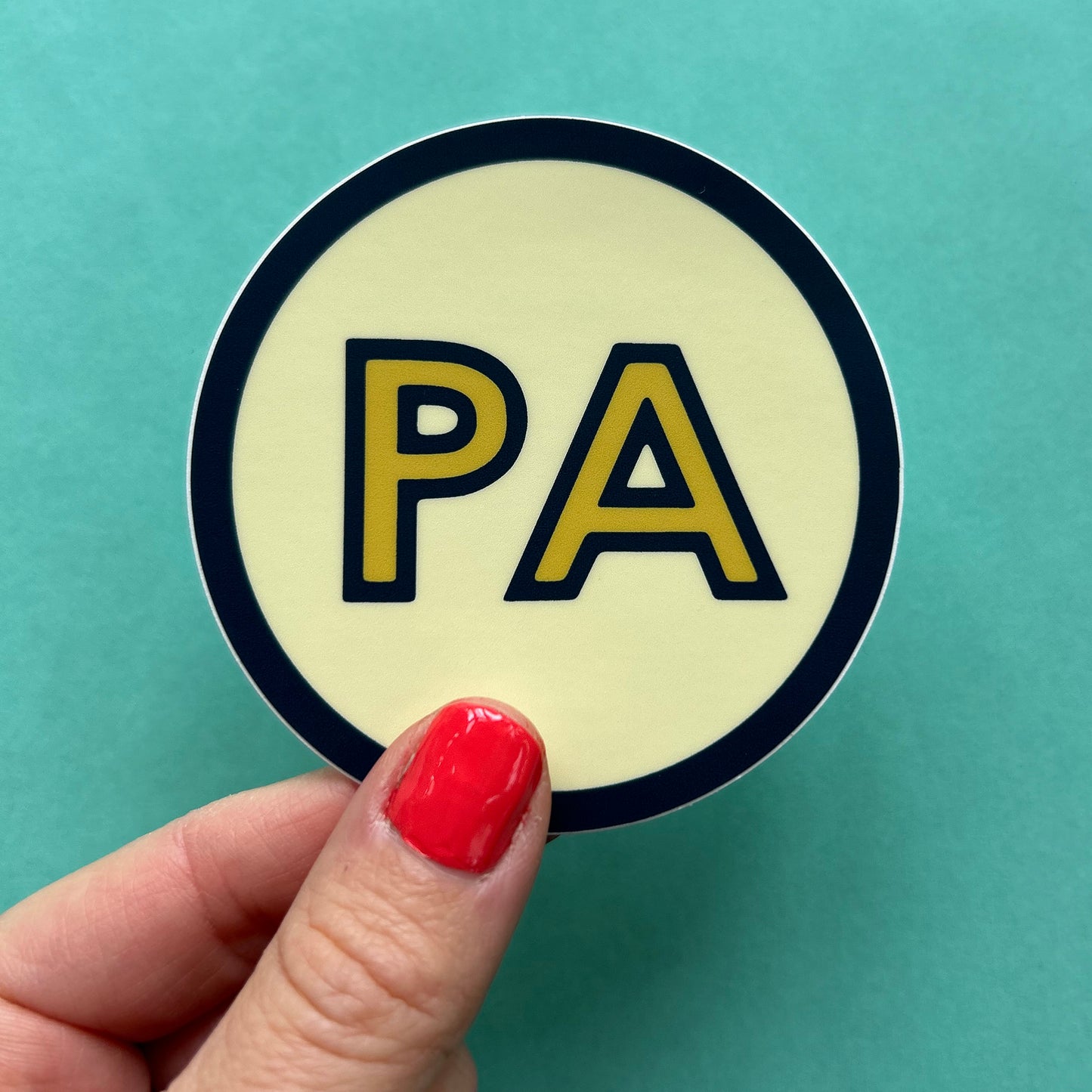 Pennsylvania PA Retro Vinyl Decal