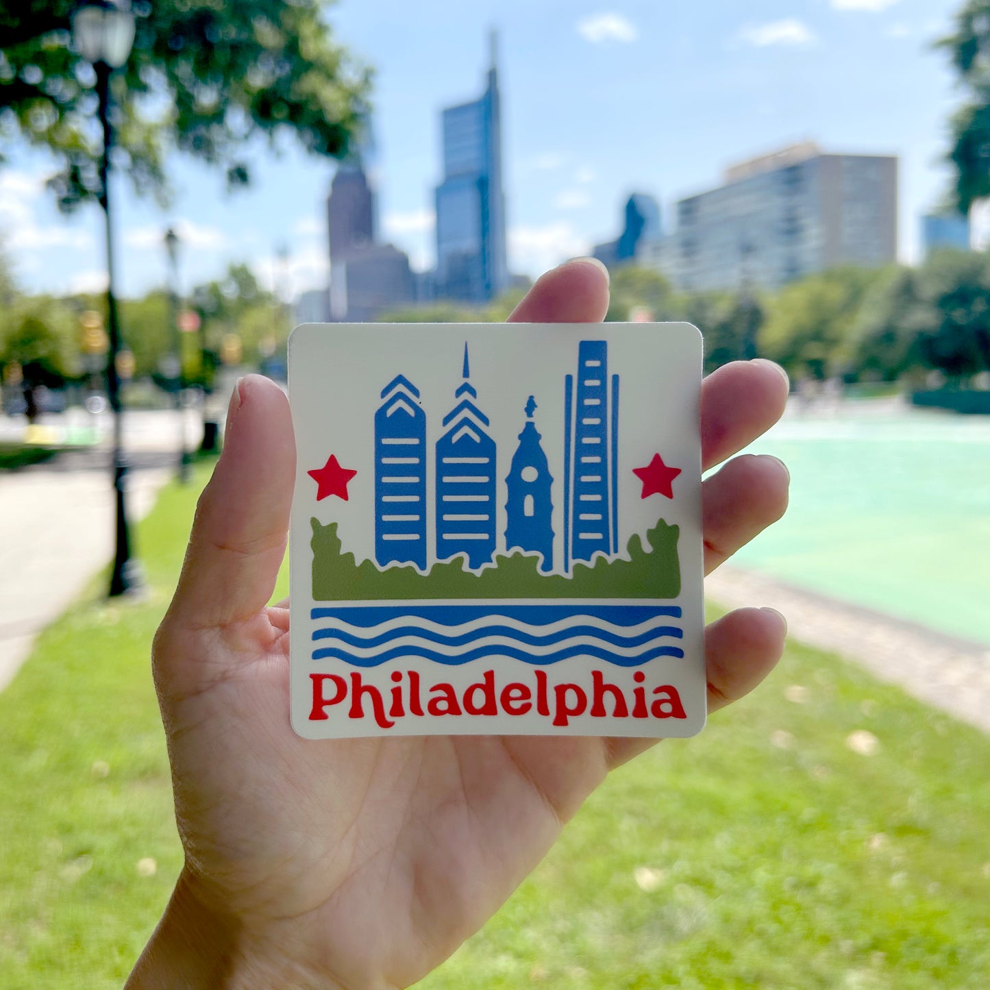 Philadelphia Cityscape Vinyl Decal