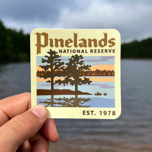 NJ Pinelands National Reserve Vinyl Decal