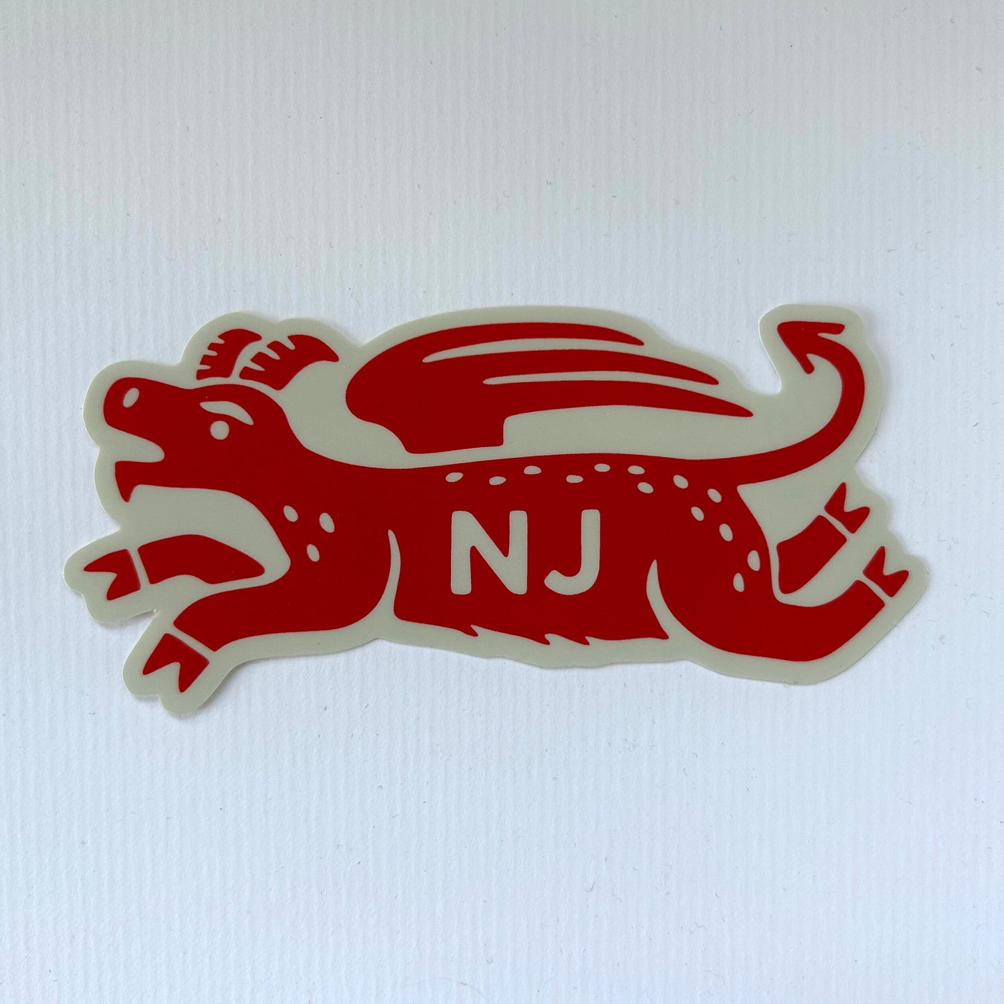 NJ Jersey Devil "The Flyer" Vinyl Decal