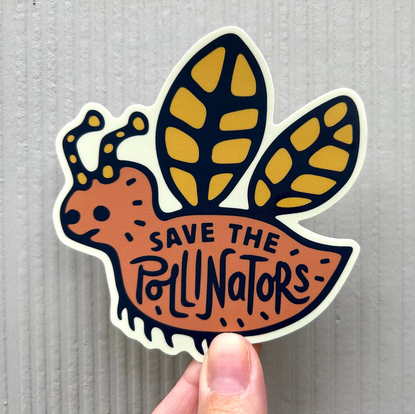 Environmentalism Save the Pollinators Vinyl Decal