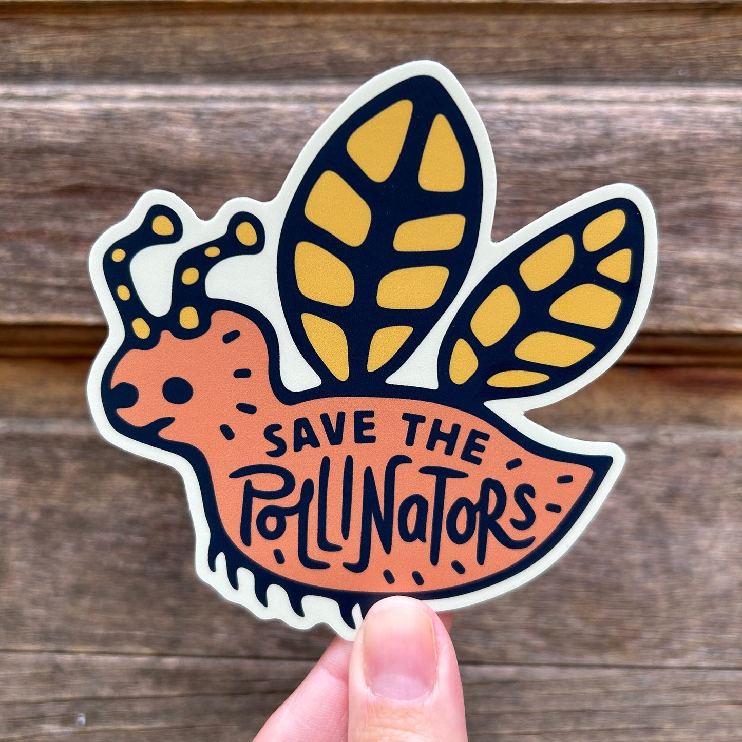 Environmentalism Save the Pollinators Vinyl Decal