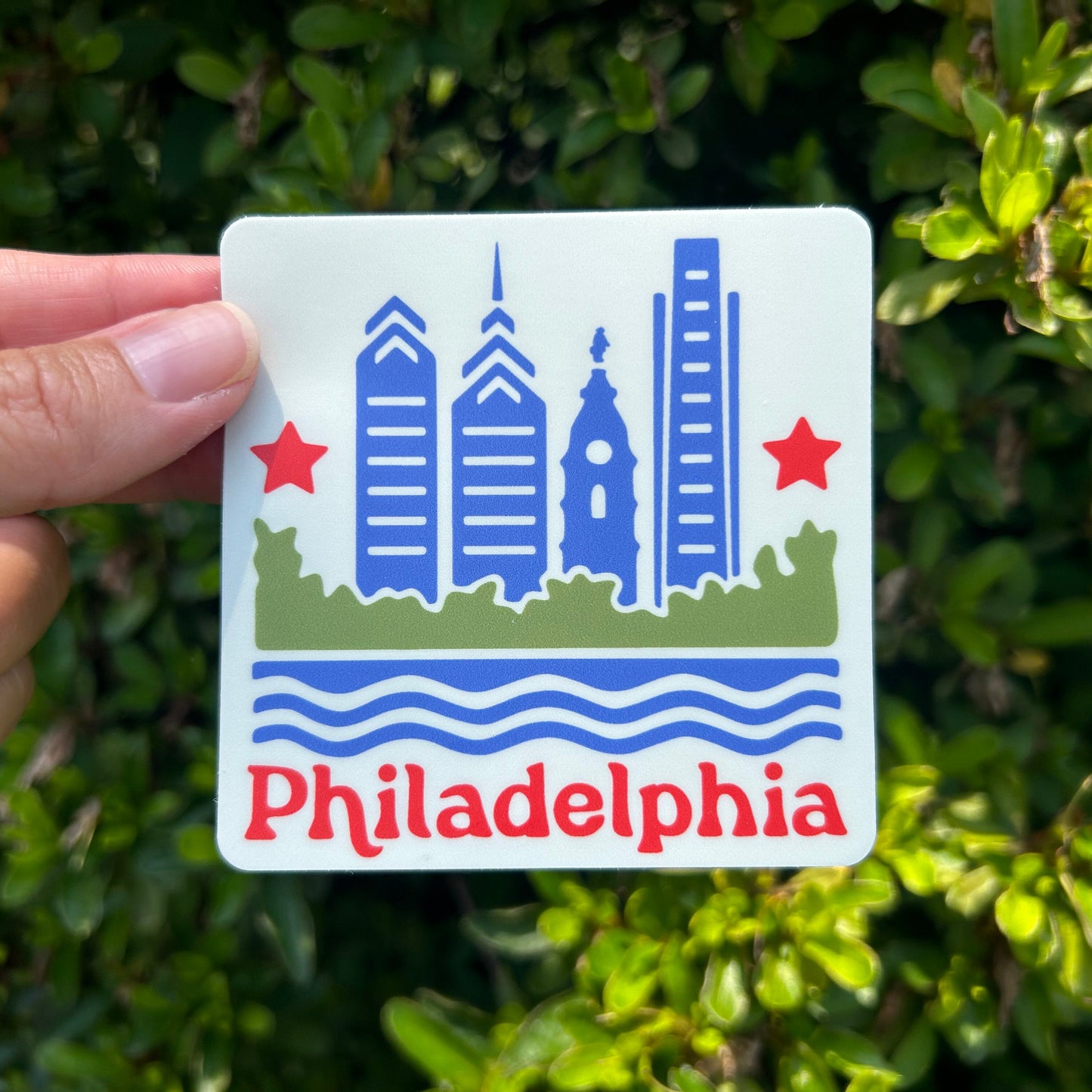 Philadelphia Cityscape Vinyl Decal