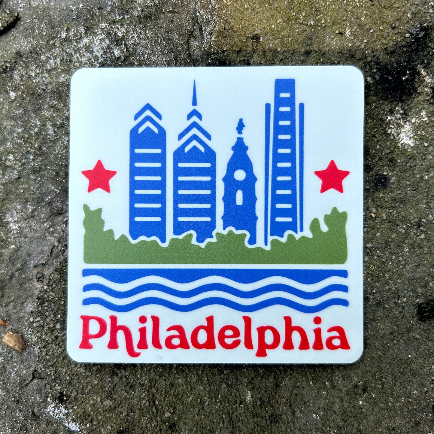 Philadelphia Cityscape Vinyl Decal