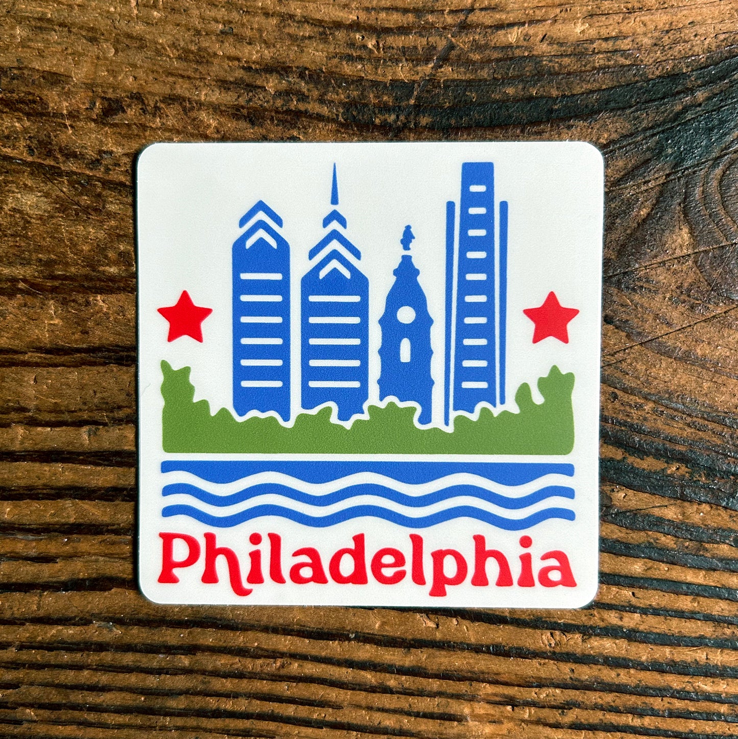 Philadelphia Cityscape Vinyl Decal