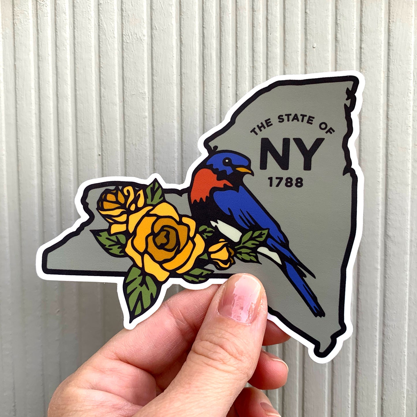 State of New York Vinyl Decal