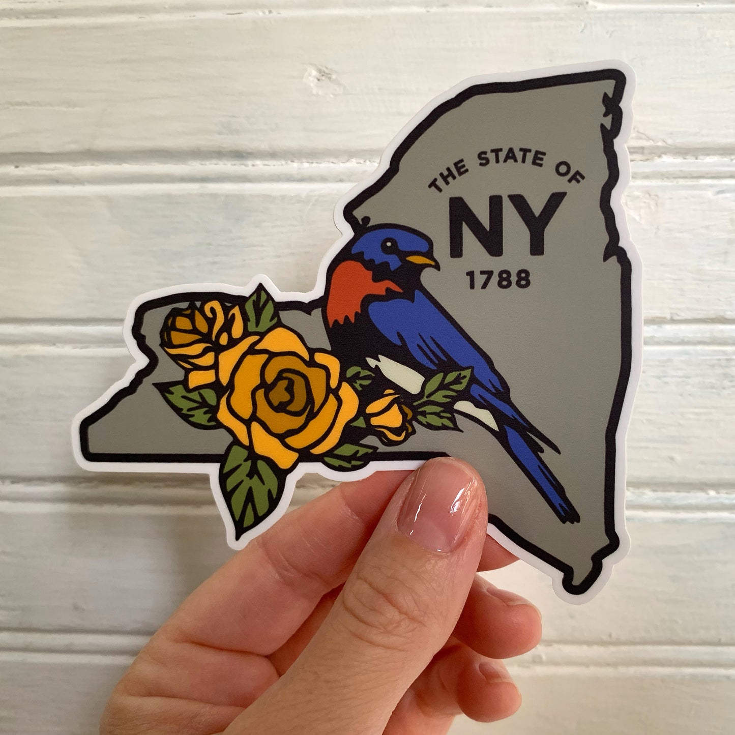 State of New York Vinyl Decal