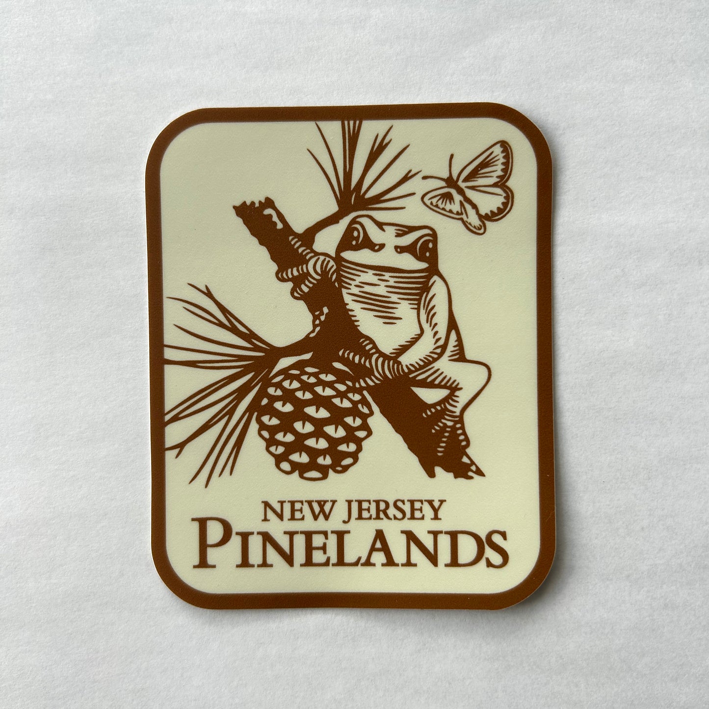 NJ New Jersey Pinelands Native Species Vinyl Decal